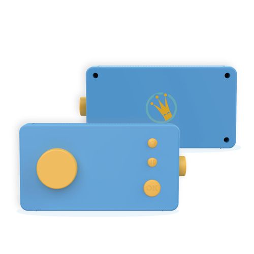 Lunii - Ma Fabrique À Histoires Bleue - Conteuse Interactive Pour Enfants De 3 À 8 Ans -  Livre Audio Inclus - Boîte À Histoires Fabriquée En France