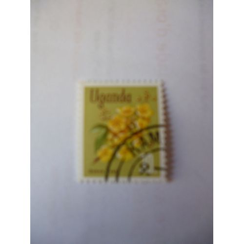 Timbre "Uganda :Ochna ".