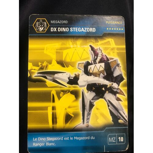 Carte Power Rangers Dino Tonnerre Megazord : Dx Dino Stegazord