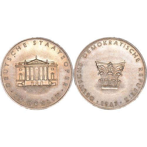 Allemagne - Ddr - Médaille 1967 Deutsche Staatsoper In Berlin - 26 Mm - 7,55 G - K132