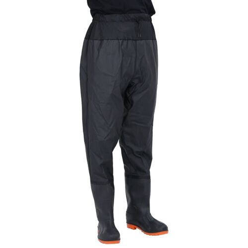 Vidaxl Cuissardes Avec Bottes Noir Taille 39