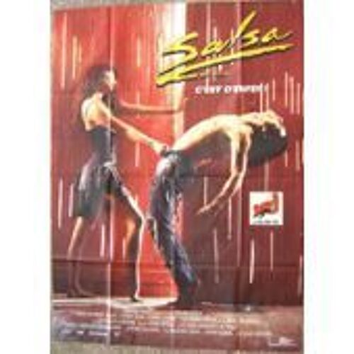 Salsa - Boaz Davidson - Robby Rosa - Affiche De Cinéma Pliée 120x160 Cm
