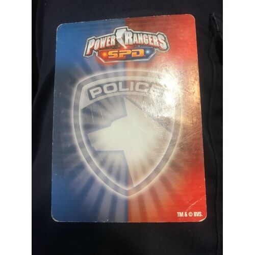Carte Power Rangers Spd Police Zords : Ranger & Zord Delta Bleus - Zd 07