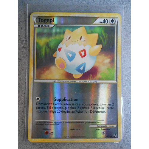 Togepi Reverse 70/90 - Hgss Indomptables - Vf