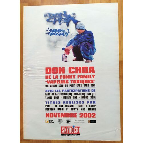 Rap N°52 - Coupure De Presse - Don Choa De La Fonky Family "Vapeurs Toxiques"