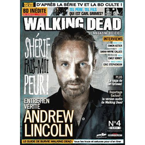 Walking Dead - Le Magazine Officiel N° 4 - Exclusif Une Bd Inédite : Les Origines De Tyreese