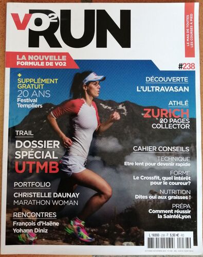 Magazine Vo2 Run N°238