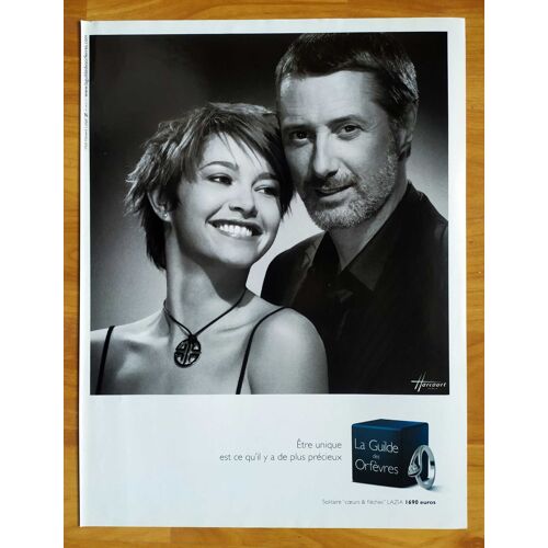 Publicité Papier - Bijoux La Guilde Des Orfèvres De 2006, Antoines De Caunes