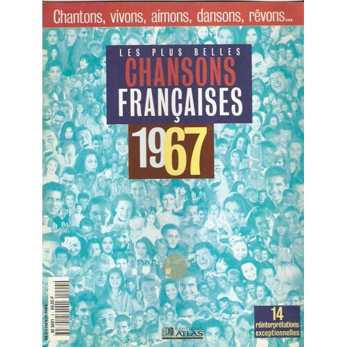 Fascicule Atlas 1967 / Serge Reggiani 3p/ Nicole Croisille 1p/ Dutronc 1/2p/ Dassin 1/2p/ Becaud 1/2p/ Carlos Et Vartan 1/2p/ Sheila 1/3p/ Pascal Danel /2p/ Nino Ferrer 1p/ Nougaro 1/2p/ Claude Francois 1/2p/ Polnareff/ Regine/ Adamo/ Bashung/  4