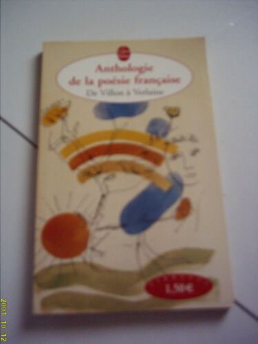 Anthologie De La Poésie Française. 1998.