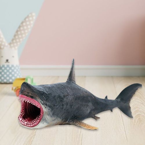 Figurines De Requin De La Vie Marine Peintes À La Main, Jouet Éducatif, Ensemble De Jeu, Collection, Cadeaux