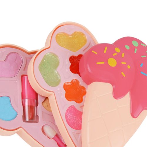 Kit De Maquillage Lavable Pour Petites Filles, Jeux De Fête, Halloween, Noël, Cadeau