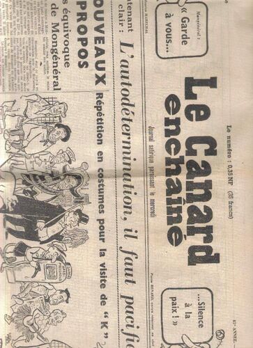 Le Canard Enchainé No 2055