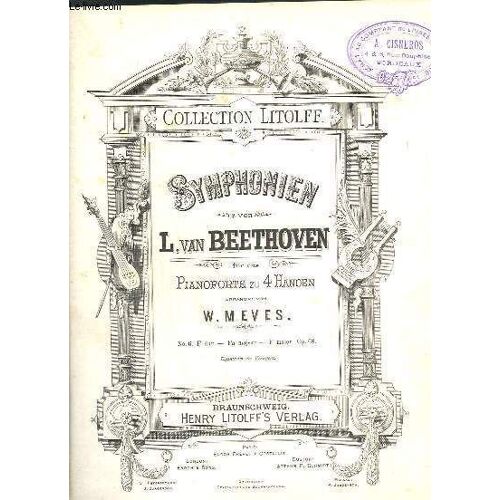 Symphonien - Fur Das Pianoforte Zu 4 Handen - N° 6 : F Dur / Fa Majeur / F. Major - Op.68.