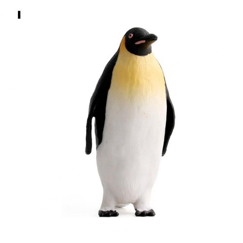 Figurine De Pingouin Réaliste En Pvc Solide, Inodore, Pour La Maison