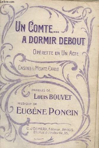 Un Comte A Dormir Debout