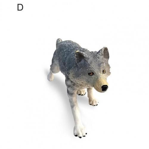 Figurines De Loup Écologiques, Chiot, Figurines Éducatives, Sans Odeur, Différentes Postures, Pour La Maison