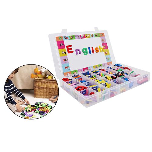 Jouet Magnétique Alphabet Pour Enfants, Apprentissage Des Lettres Abc, Puzzle, Compétences, Aimant De Réfrigérateur