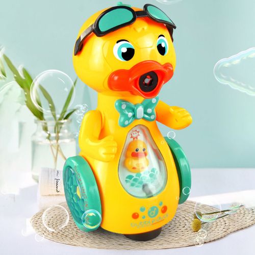 Souffleur Automatique De Bulles De Canard, Avec Musique Et Lumière, Pour Garçons Et Filles, Fête D'Été, Jouets Pour Activités De Jardin D'Anniversaire