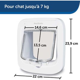 Petsafe Chatière À  Puce Électronique Pour Chat Avec Micropuce