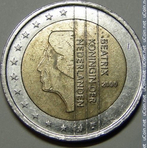 Pièce Rare De Monnaie De 2000 - Reine Beatrix Netherland