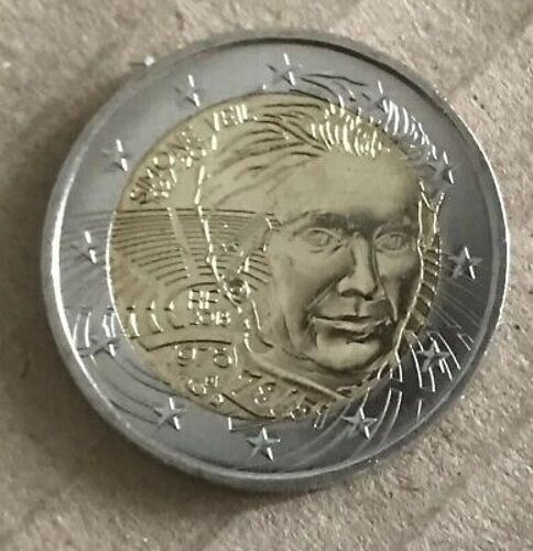 Pièce De 2 Simone Veil 2018