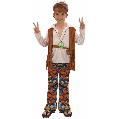 Déguisement Enfant Hippie Graçon Taille M
