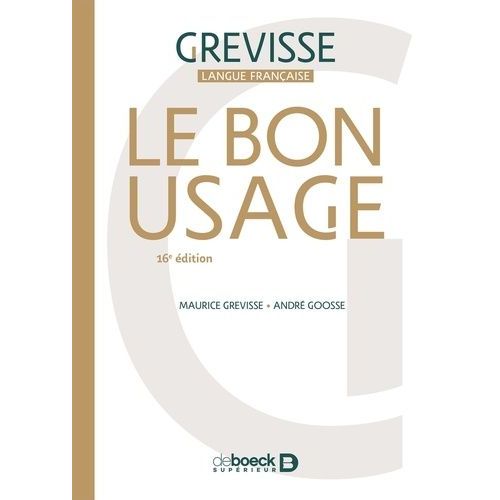 Le Bon Usage