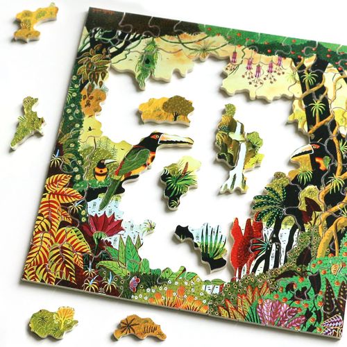 Puzzle Michèle Wilson 80p Toucan À La Cascade