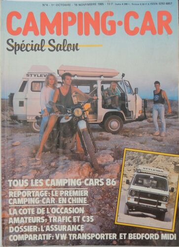 Camping Car  N°4  Octobre 1985
