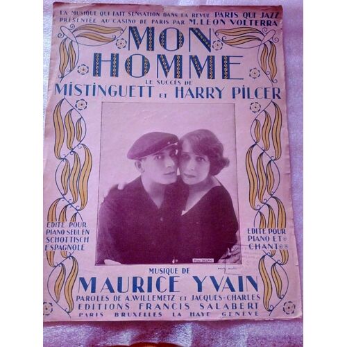 Partition Maurice Yvain Mon Homme