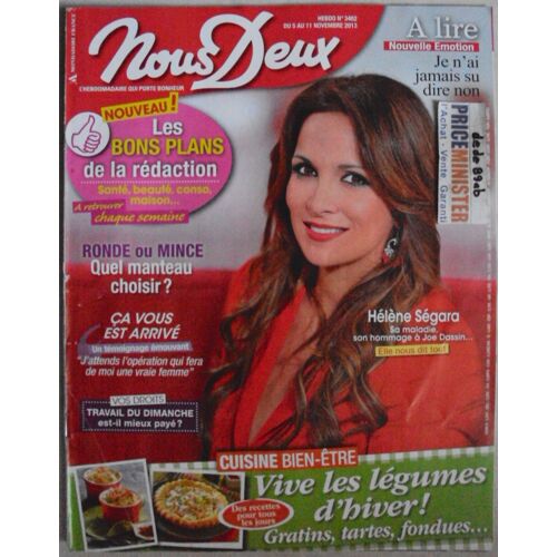 Nous Deux . Hélène Ségara : Son Hommage À Joe Dassin,La Petite Fille D' Elvis Presley,L' Aérophagie.