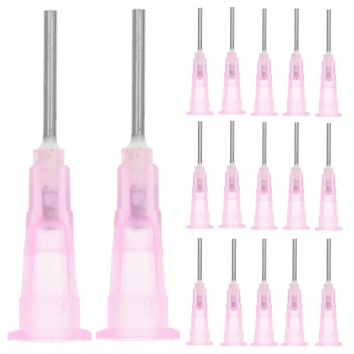 100pcs Blunt Tip Needles Dispensing Needles Replacement Dispensing Blunt Tips(18g)