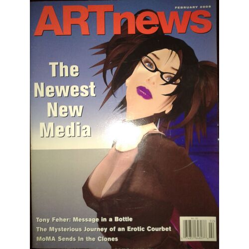 Art News Volume 107 Number 2 February 2008 Erotic Courbet Newest New Media Tony Feher