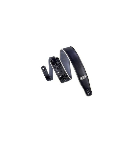 Levy's M26vcp-Blk - Sangle Guitare Vinyle Black