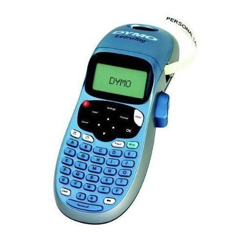 Dymo Letratag Plus Lt-100h - Étiqueteuse - Noir Et Blanc - Thermique Direct - Rouleau (1,2 Cm) - Impression Par 2 Lignes, Horloge Temps Réel