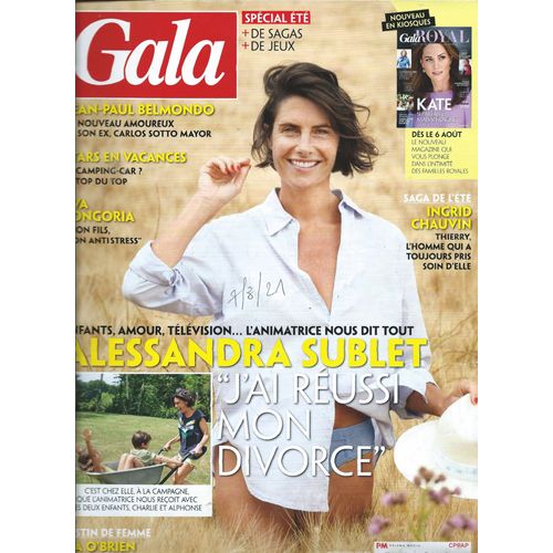 Gala 06/08/2020 Alessandra Sublet, Obispo, Belmondo, Eva Longoria, Anne Alassane N°1417