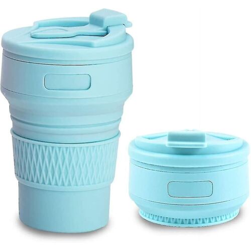 Silicone Folding Cup 350 Ml Portable Reusable Collapsible Ultra Thin Travel Gift