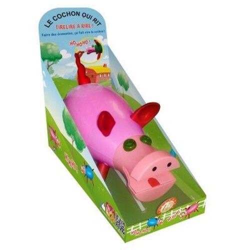 Tirelire À Rire Cochon Qui Rit Rose
