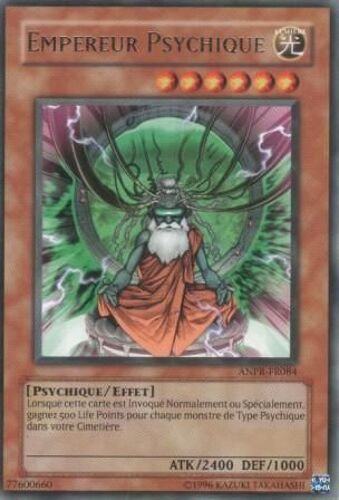 Carte Yu-Gi-Oh! "Empereur Psychique" Rare Anpr-Fr084
