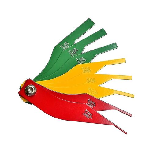 Jauge d¿épaisseur de garniture de frein, outil de mesure de plaquette de frein automobile en acier, garniture de frein à disque et à tambour