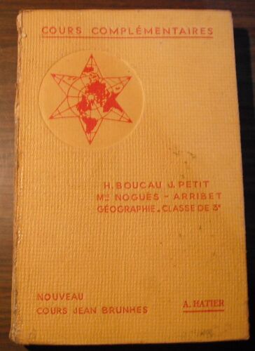 Géographie Cours Complementaires 3è : La France Métropolitaine Et L'union Française