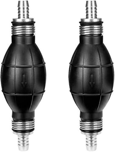 2 Pieces 10mm Primer Bulb Fuel Hand Pump Transfer Liquid Water Siphon Hose Pump Gasoline Gas Aquarium Suction Pump - 13thirteen