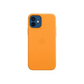 Apple - Coque De Protection Pour Téléphone Portable - Avec Magsafe - Cuir - Pavot De Californie - Pour Iphone 12, 12 Pro