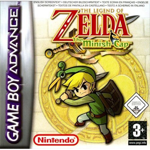 The Legend of Zelda The Minish Cap - Ensemble complet - Game Boy Advance