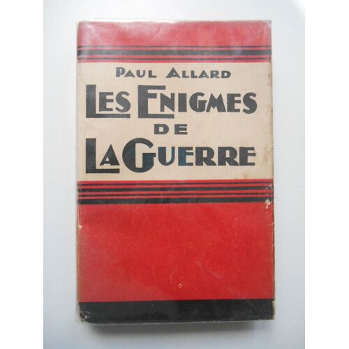 Les Énigmes De La Guerre / Paul Allard / Réf62564
