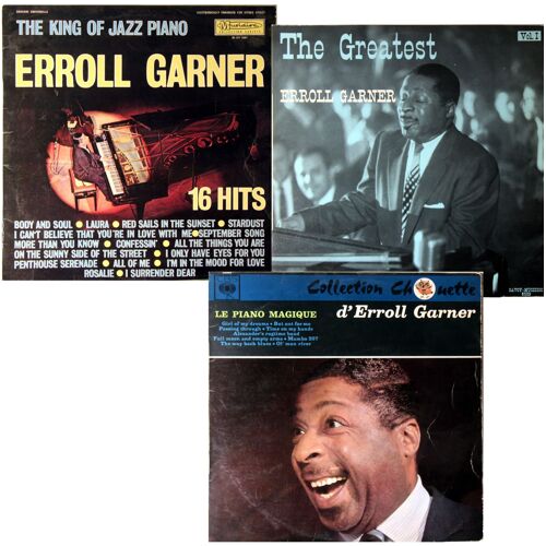 Un Lot De 3 Disques D'erroll Garner
