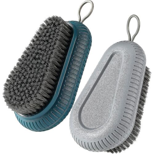 2pcs Soft Laundry Vêtements Chaussures Scrubbing Brush Bristle Brush Multi Purpose Scrubbing Brush Household Cleaning Brushes