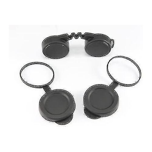 Capuchons de lentilles en caoutchouc 10x42 pour jumelles avec pare-pluie
