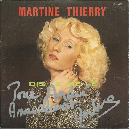 Dis Le Me Le (Yves Kengen) 3'35  /  Je Dessinerai Ton Ombre (Yves Kengen) 4'25 (Pochette Dédicacée)